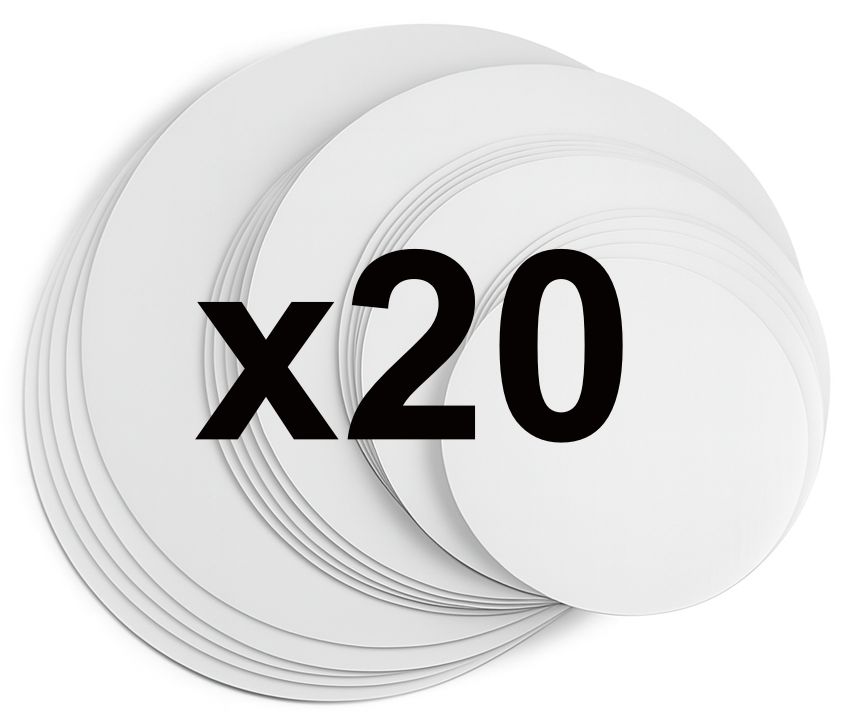 SET 20 bucati -  Disc Ø 25 cm