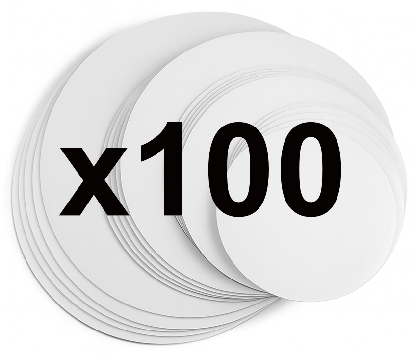 SET 100 bucati -  Disc Ø 25 cm