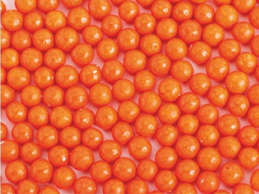 Perle zahar portocaliu lucios d5 90g 70554 UKR