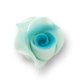 Trandafir din zahar mediu albastru 051304 PJT, set 20 buc