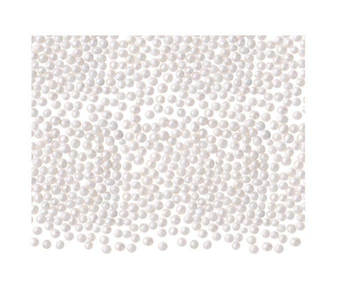 Perle alb, 4mm, 250g, GustaPro