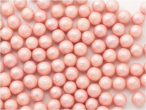 Perle roz deschis, 4 mm, 250g, GustaPro