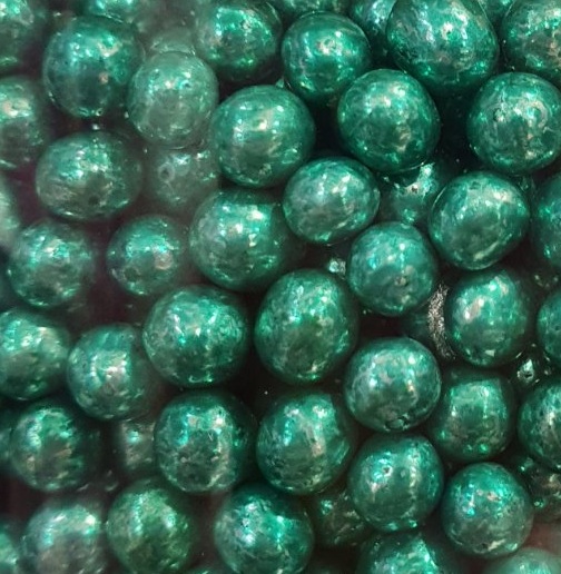 Perle verde, 4 mm, 250g, GustaPro