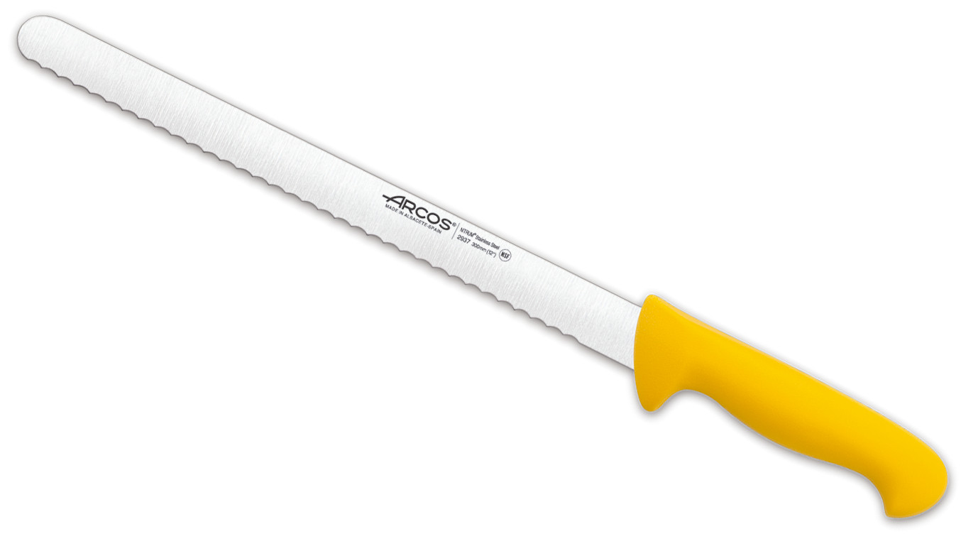 Cutit profesional galben patiserie, Pastry Knife, lungime 30cm, Arcos