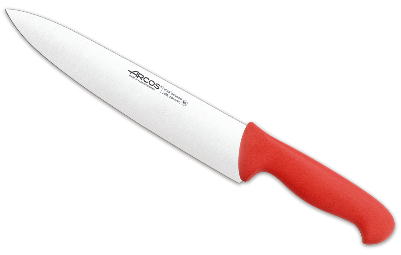 Cutit profesional rosu, Chef´s Knife, lungime 20cm, Arcos