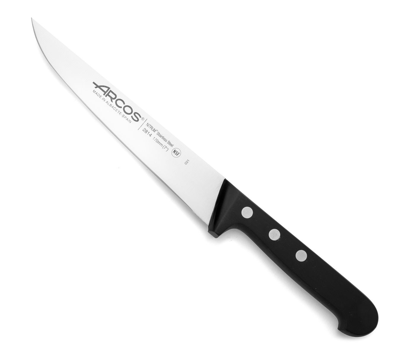 Cutit profesional de bucatarie, Kitchen Knife, lungime 17cm, Arcos