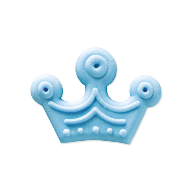 Decoratiuni din zahar coroana albastra, 15buc, Sugart
