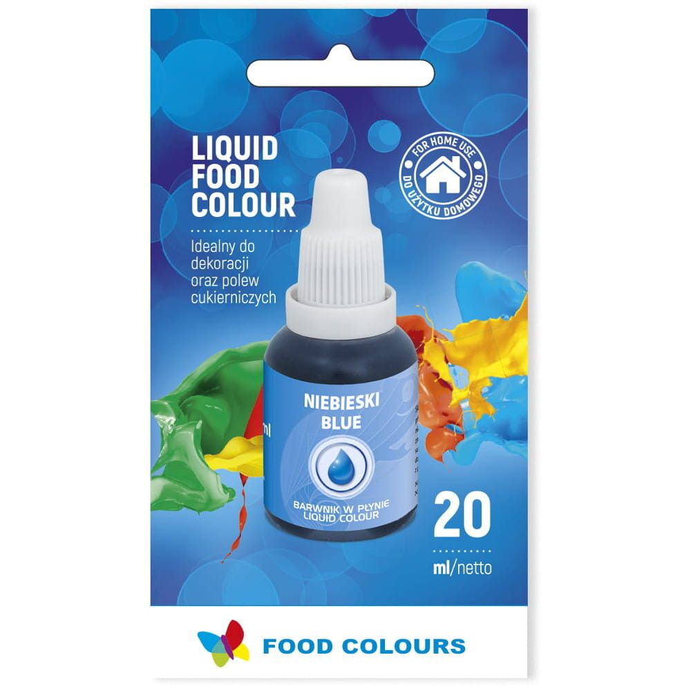 Colorant lichid alimentar 20g albastru WS-La14 FC