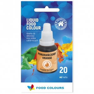 Colorant lichid alimentar 20g oranj WS-La03