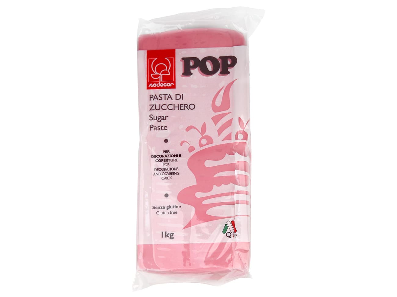 Pasta de modelat POP SUGAR PASTE CANDY 1KG PINK 25468 MOD