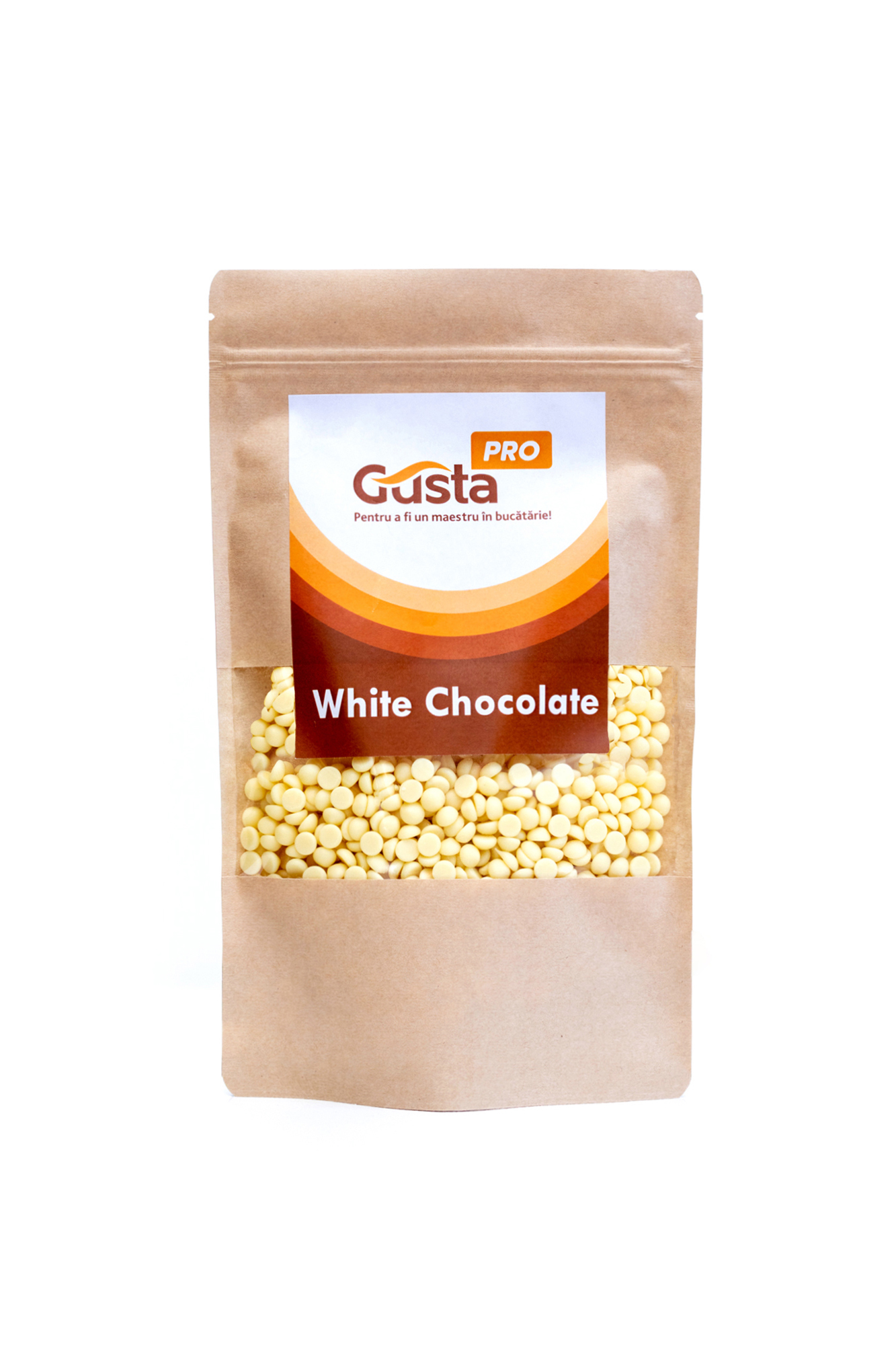 Ciocolata alba belgiana 29% GustaPro 1kg