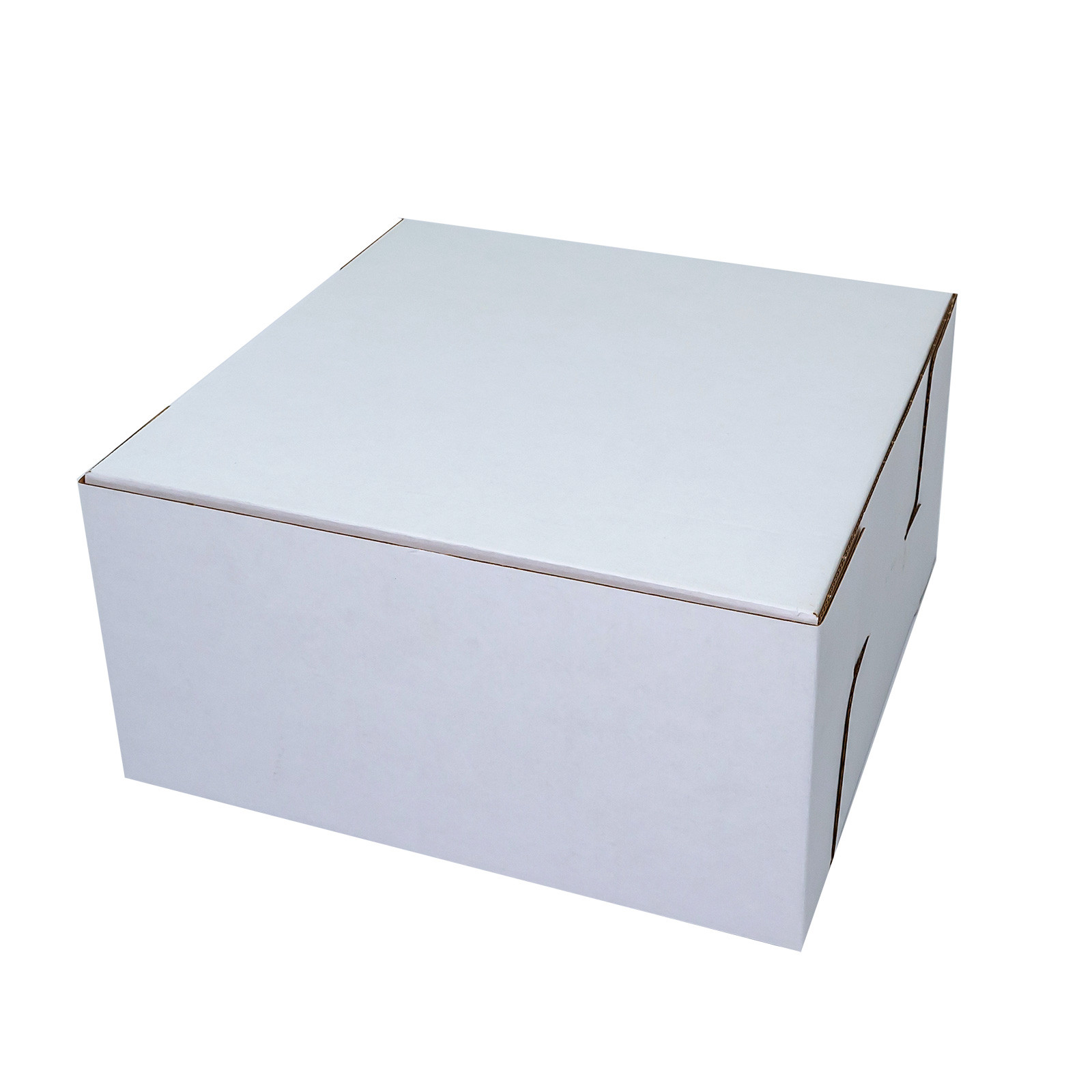 Cutie  pentru tort alb/kraft 35,5x35,5x15cm  GustaPro