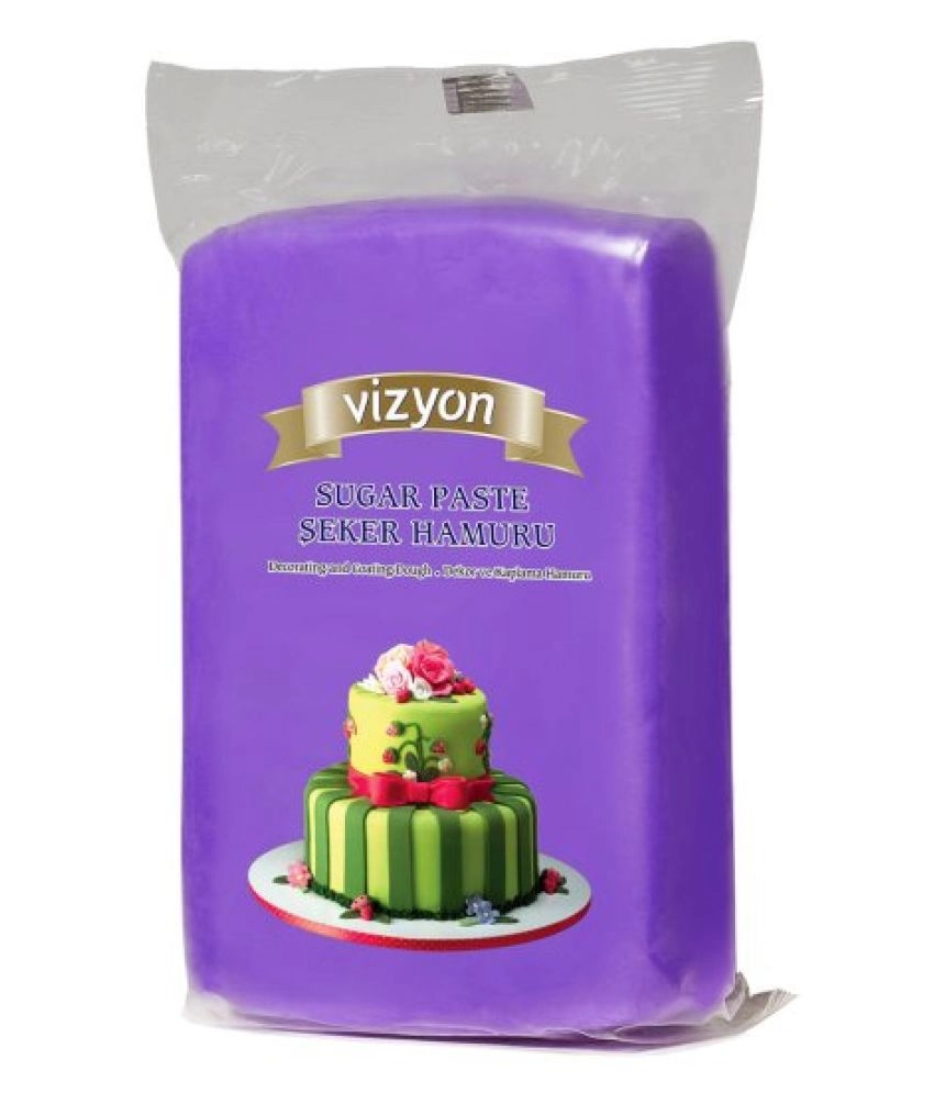 Vizyon - Pasta de zahar de culoare violeta (punga 1kg)