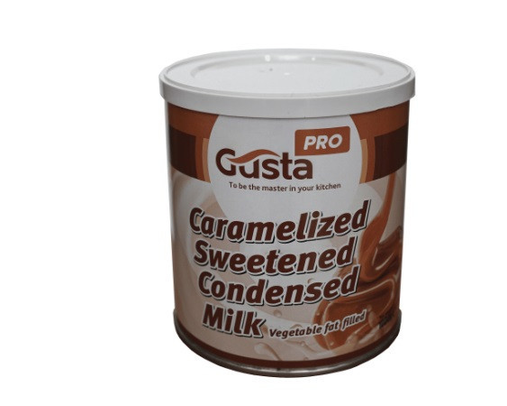Lapte condensat caramelizat 397g GustaPro