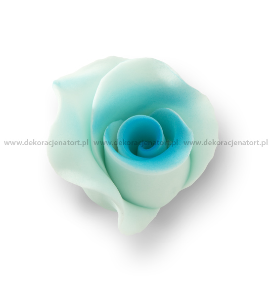 Trandafir din zahar mediu albastru GPR