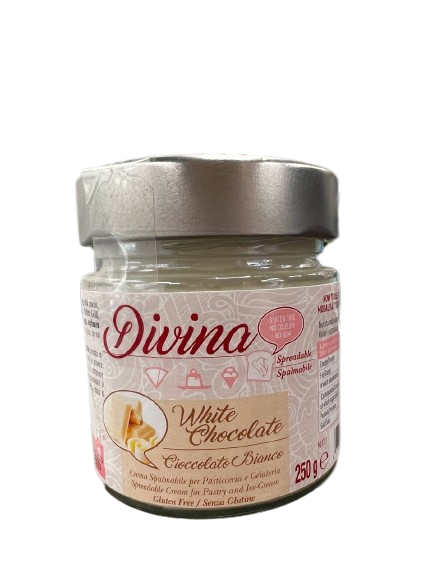 Divina WHITE CHOCOLATE SPREADABLE 300g ML9301 MADAM