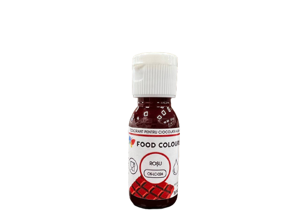 Colorant pentru ciocolata alba 18 ml Rosu OS-LC-024 FC