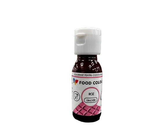 Colorant pentru ciocolata alba 18 ml Roz OS-LC-036 FC