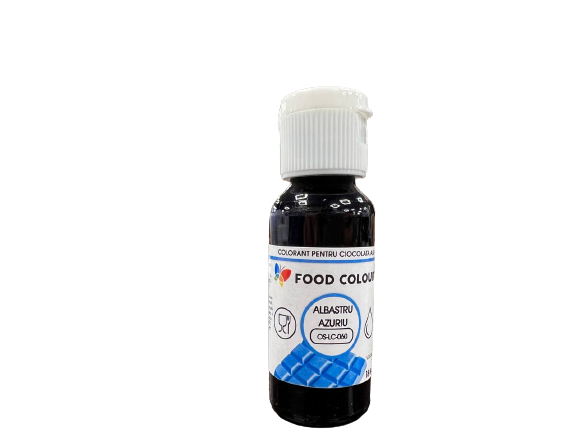 Colorant pentru ciocolata alba 18 ml Azuriu OS-LC-060 FC
