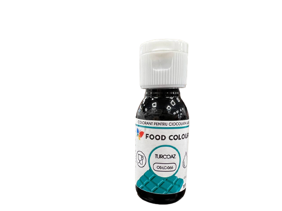 Colorant pentru ciocolata alba 18 ml Turcoaz OS-LC-066 FC