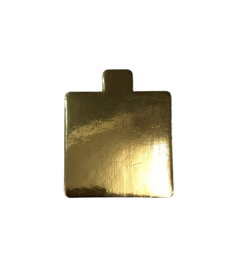 Platouri auriu/negru patrat din carton 7x7 cm 3CA2307071N_BND