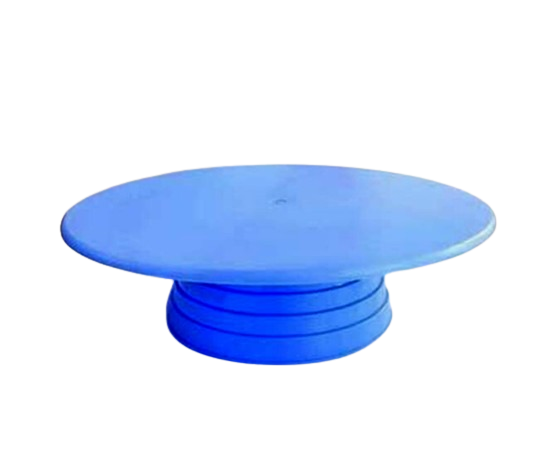 Suport din plastic rotativ alb D=325 mm h=95 mm 58003 CSL