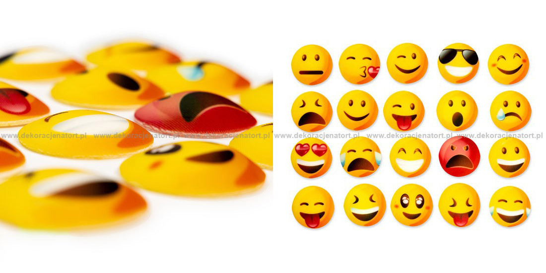 Decoratii din zahar Emoticons 020199  1 buc GPR