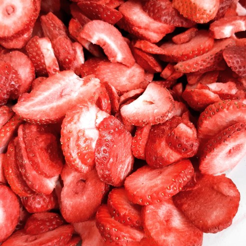Capsuni liofilizate felii 40g