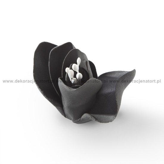 Decoratiuni din zahar Frezia neagra, d50mm h45mm, 1 buc 052323 GPC