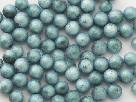 Perle din zahar verzi perlate, 5mm, 100g 71715 GPR