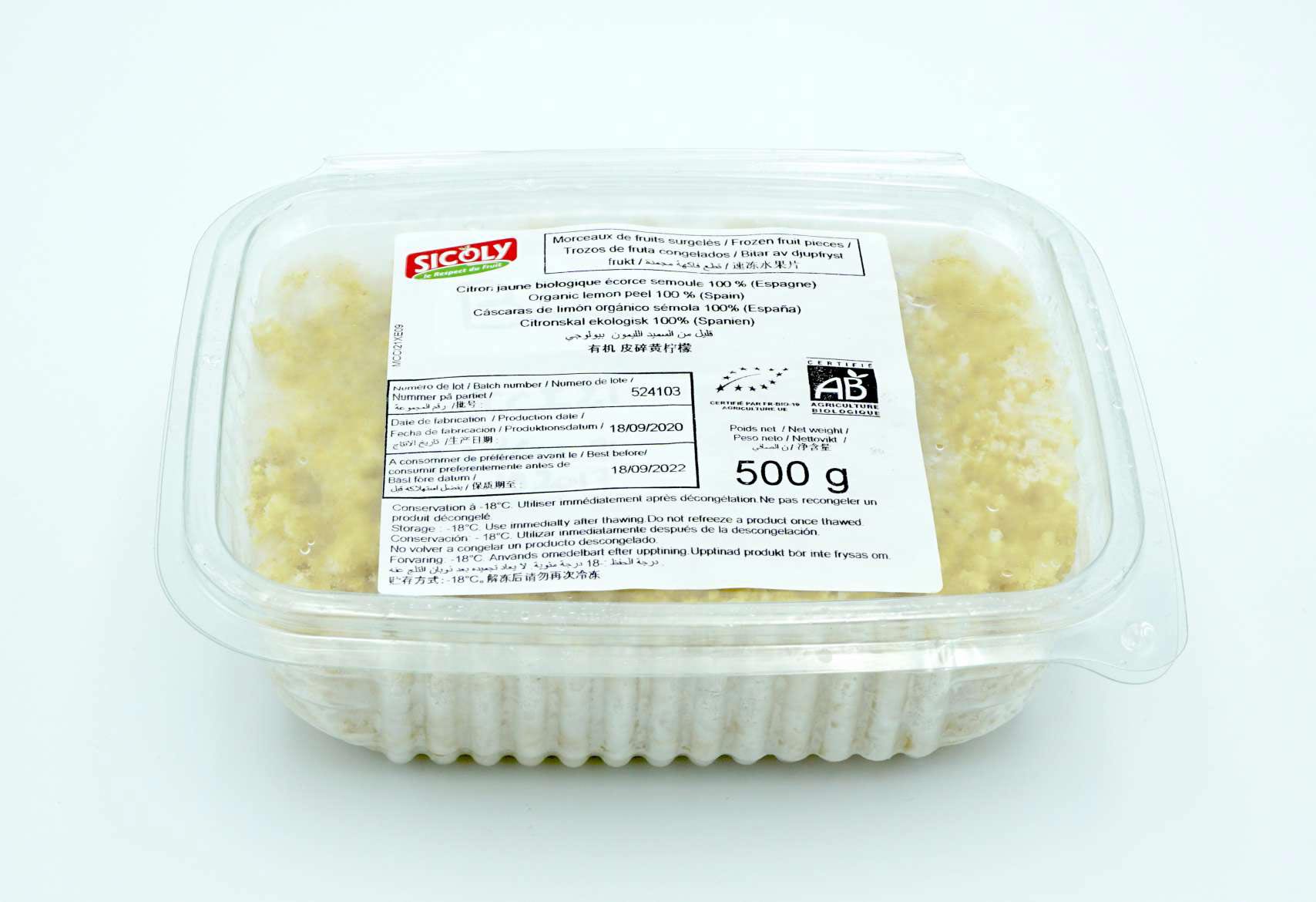 Coaja de lamaie 500g MCCI78XE09 SCD
