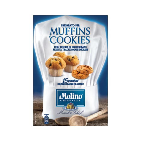 Amestec pentru briose si biscuiti 370g, Molino Chiavazza 8%TVA