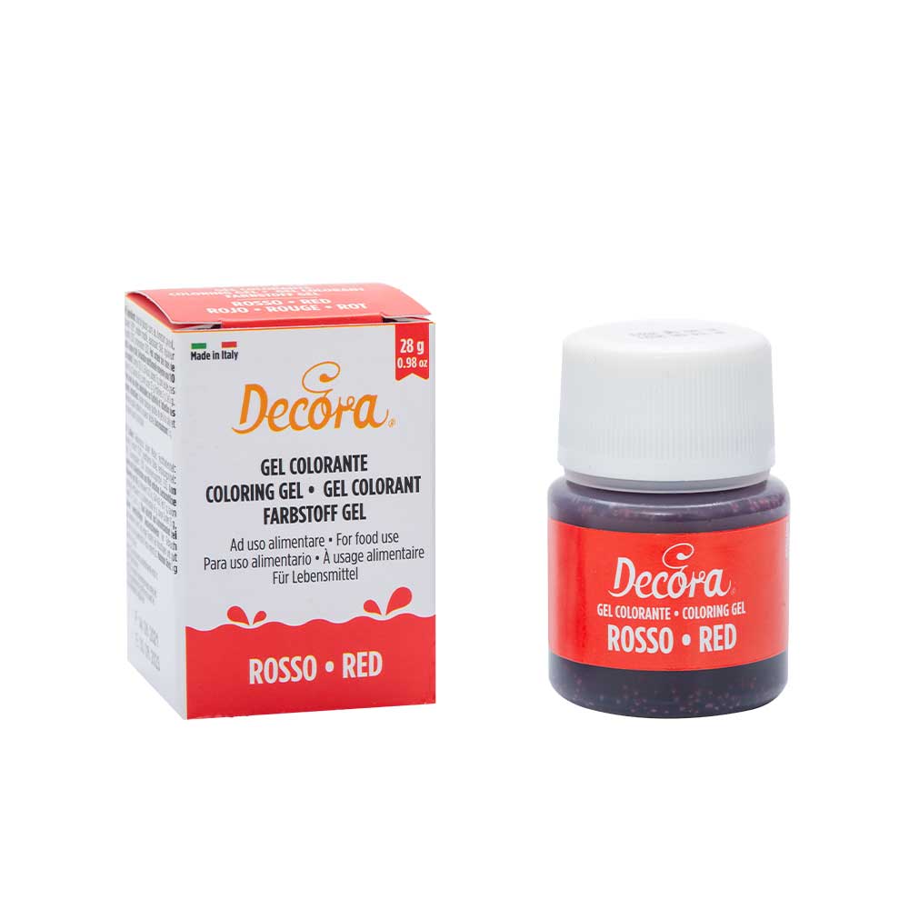 Colorant extra gel Rosu 9600810 28g Der