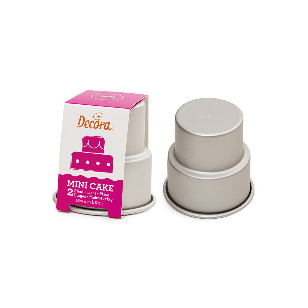 Forma de copt MINI CAKE aluminiu inoxidabil 2 nivele 0062971 DER
