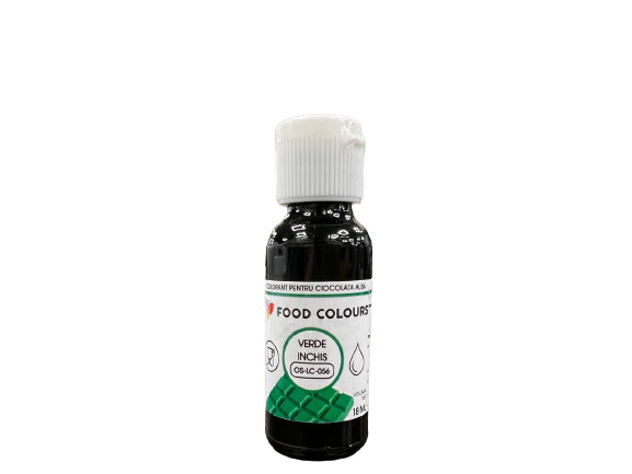 Colorant pentru ciocolata alba 18 ml Verde inchis OS-LC-059 FC