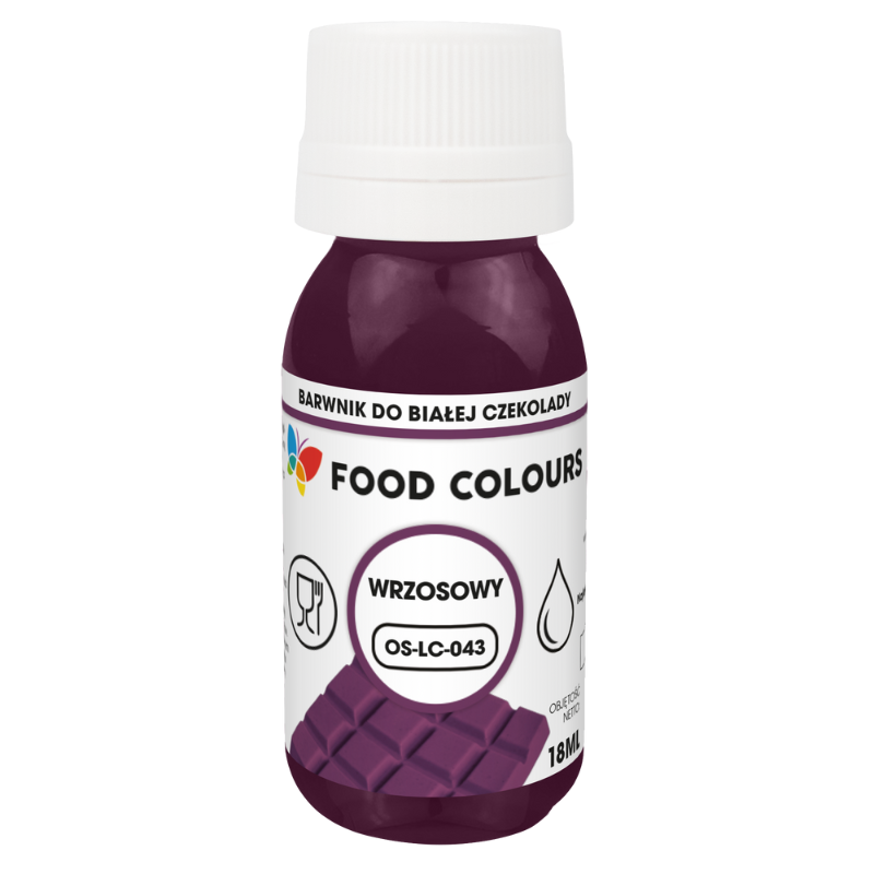 Colorant pentru ciocolata alba 18 ml Lila OS-LC-043 FC