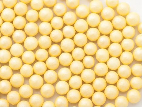 Perle din zahar albe perlate, 5mm, 100g 71702 GPR