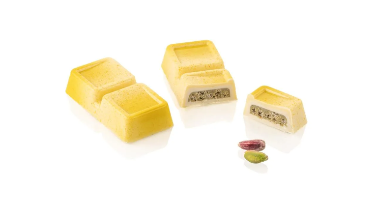 Kit Matrita Policarbonat BloccoB + silicon CH021, 24 cavitati, 7.5 x 3.8 x H 1.6 cm
