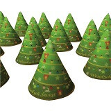 Decoratiuni din zahar pom de Crăciun cu globuri, 08030115 1 buc GPR