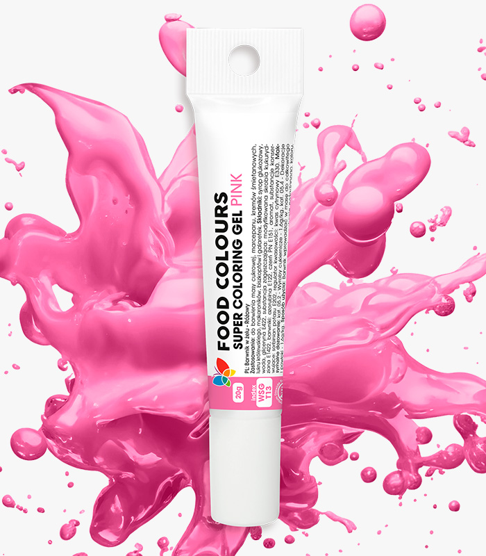 Colorant alimentar in gel, 20g roz WSG-T13 21 Food colours