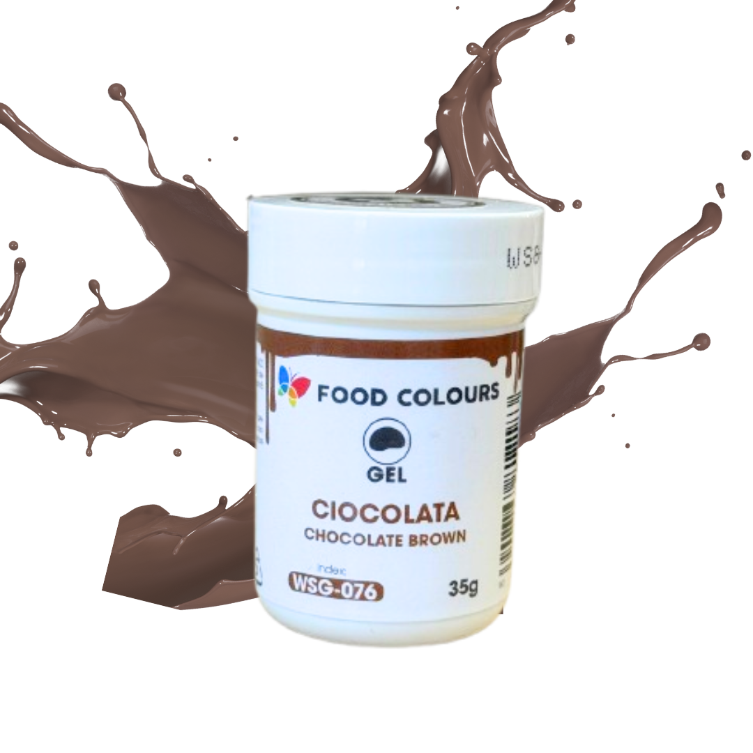 Colorant alimentar in gel ciocolata, 35g WSG-076 21 Food colours