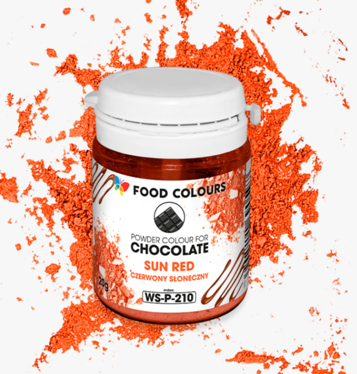 Colorant alimentar praf liposolubil rosu de soare, 20g WS-P-210 21 Food colours
