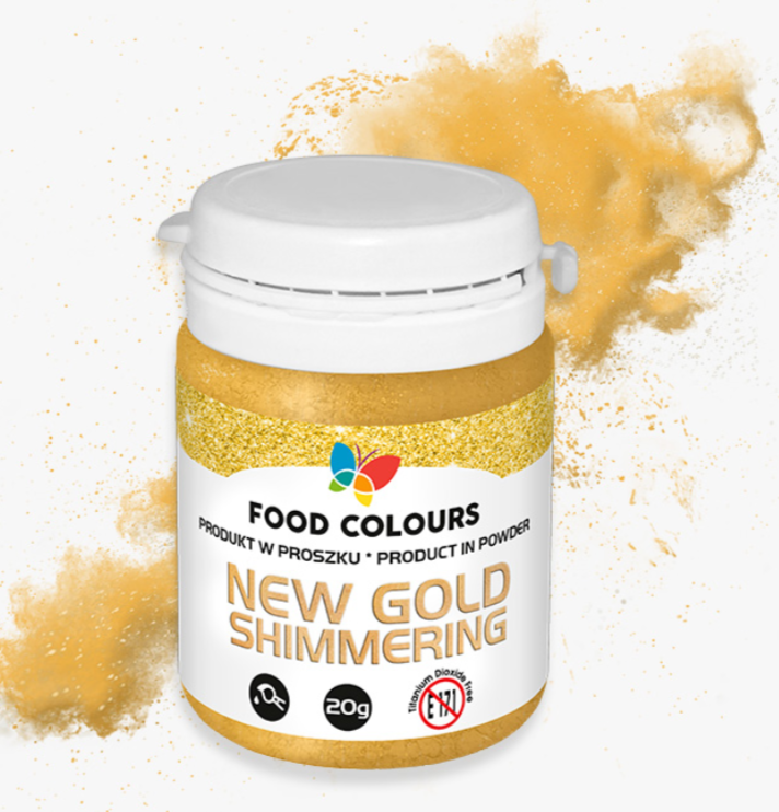 Colorant alimentar auriu, 20g WS-P-105/WS-P-155 21 Food colours