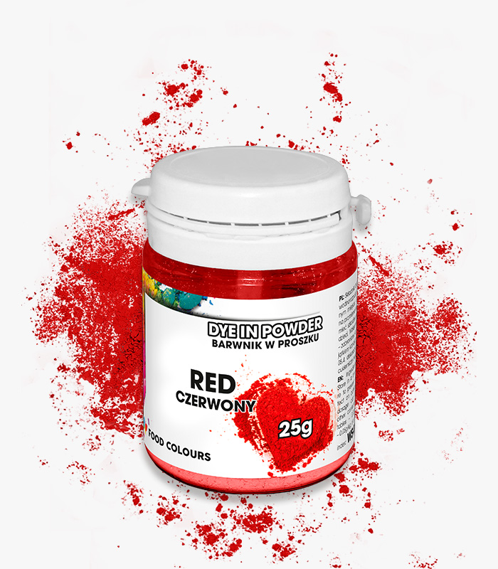 Colorant alimentar rosu, 25g WS-P-024 21 Food colours