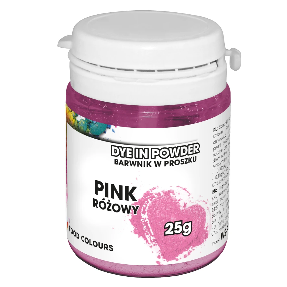 Colorant alimentar roz, 25g WS-P-036 21 Food colours