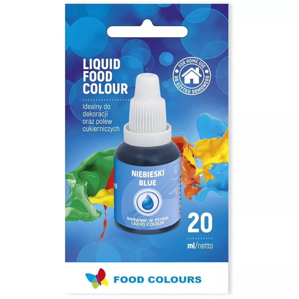Colorant lichid alimentar albastru, 20g WS-La14 21 Food colours