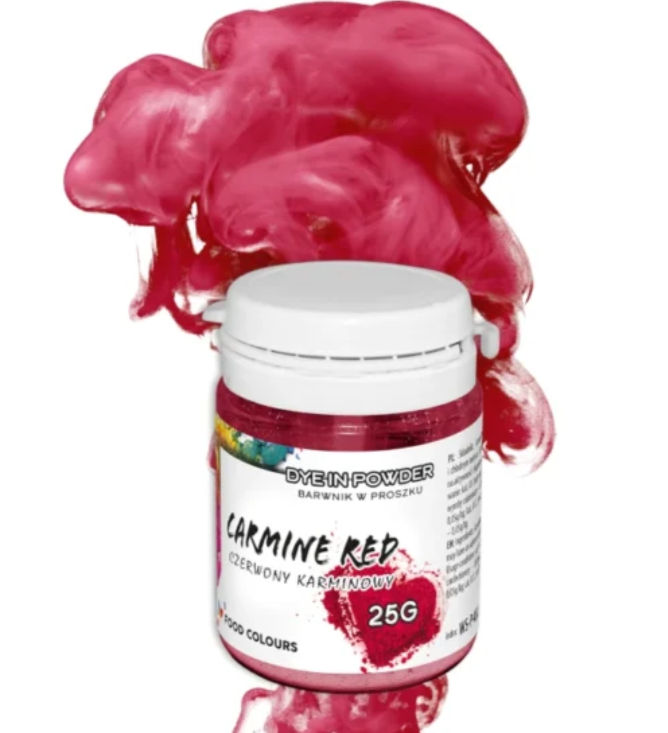 Colorant alimentar rosu carmin, 25g WS-P-032 Food colours