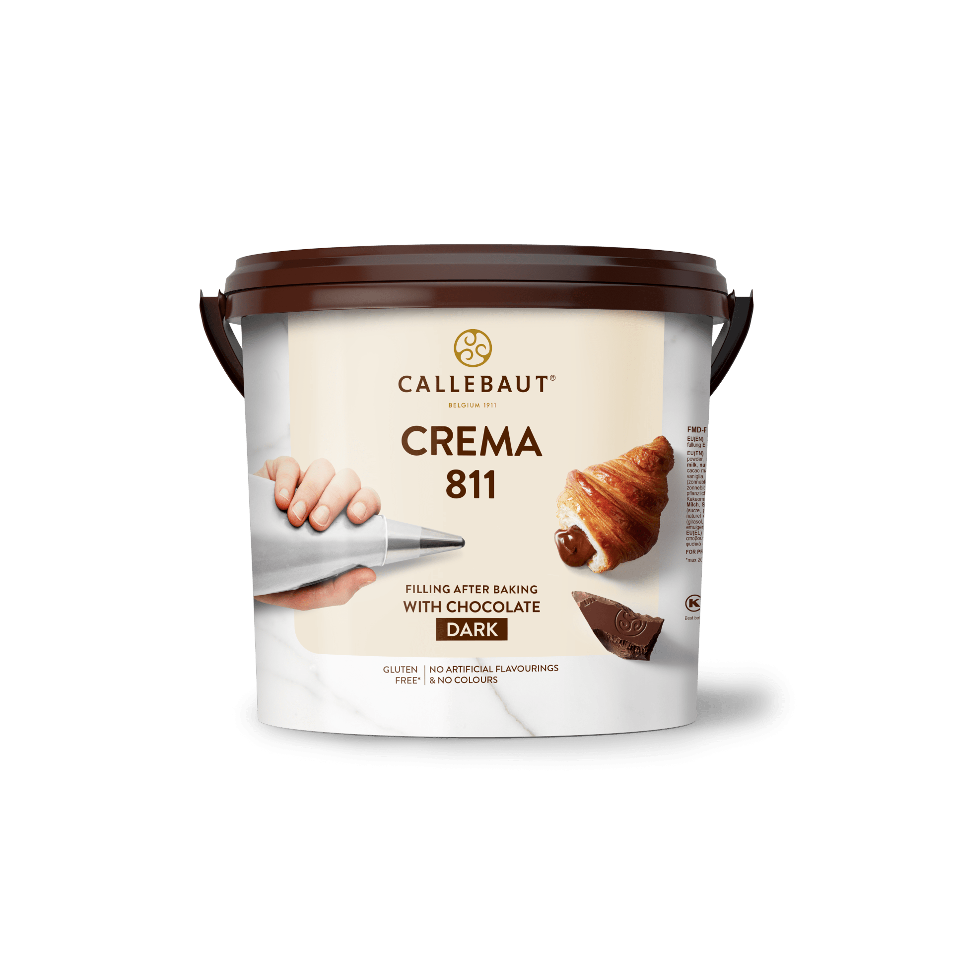 Crema de ciocolata neagra Callebaut 811,FMD-P1336-651, galeata 5kg