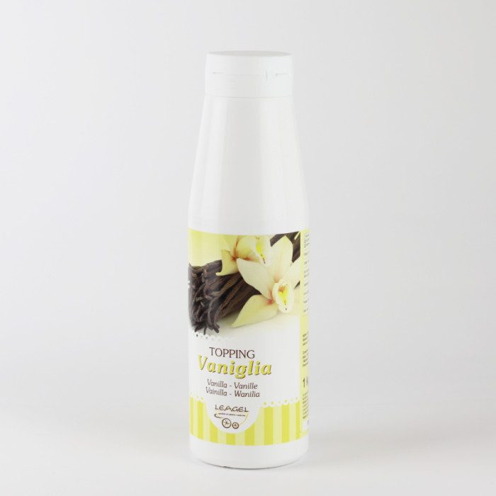 Topping de vanilie, sticla plastic 1 kg 352001 Leagel