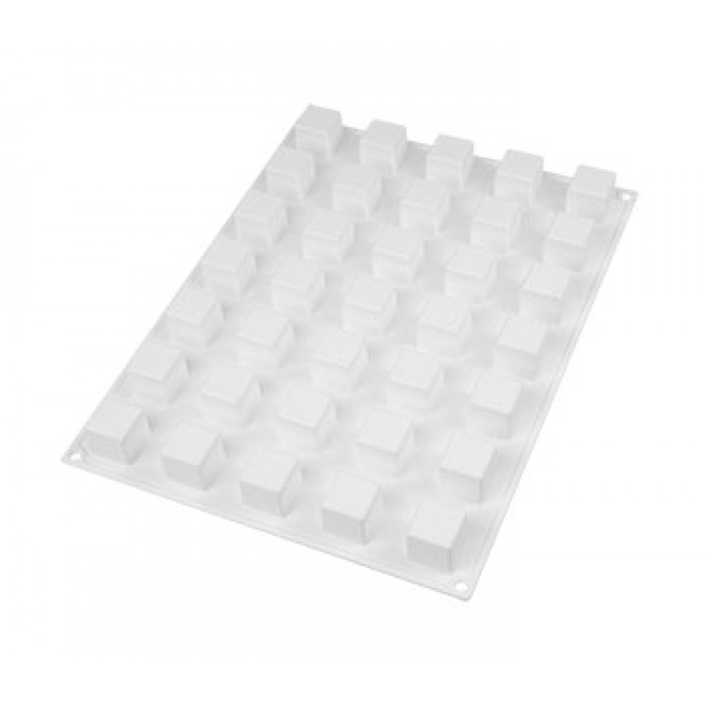 Forma din silicon cuburi, 35 cavitati, 30x40cm, 26058 Cesil
